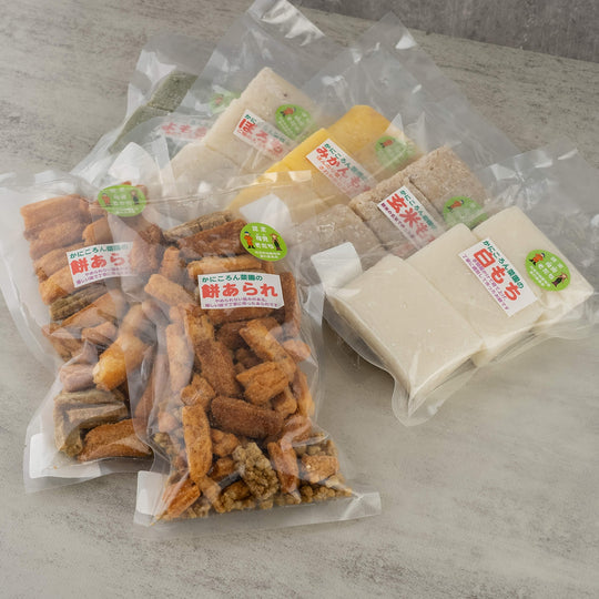 かにころん菜園お餅セット 【 選べる6種類お餅（お好きなお餅 6個から