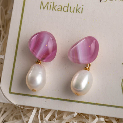 アクセサリー ピアス 《 ピンク 》